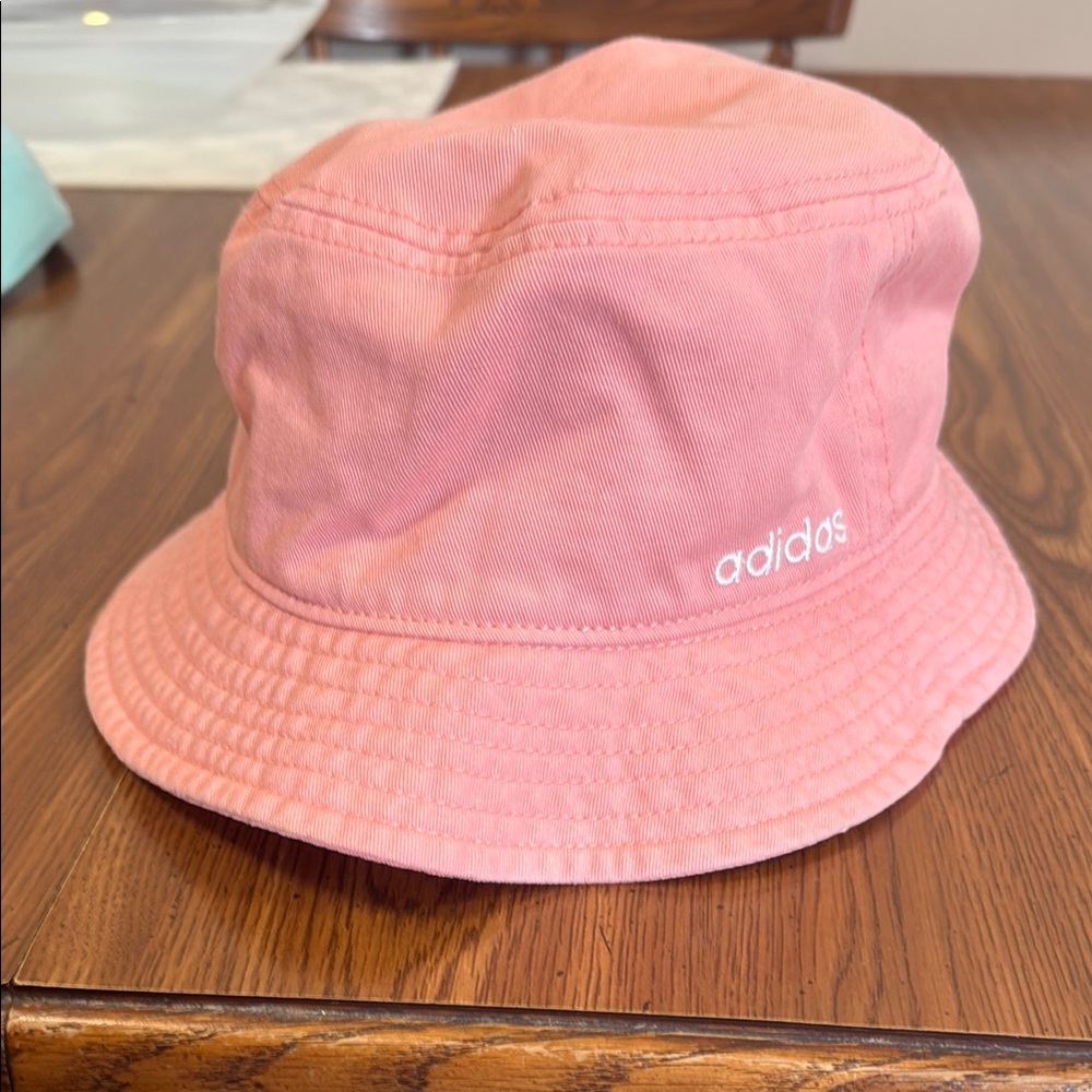 Adidas Pink Bucket Hat